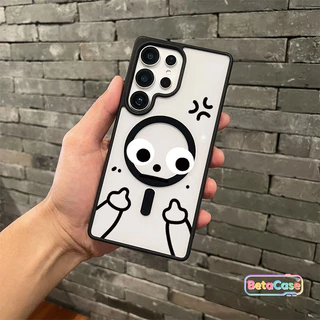 ดีไซน์ตลก ตัวการ์ตูนน่ารัก สำหรับ Samsung S26 S26U S26Plus S25Plus S25U S24U S23U S23 S22U แม่เหล็กติดหนึบ