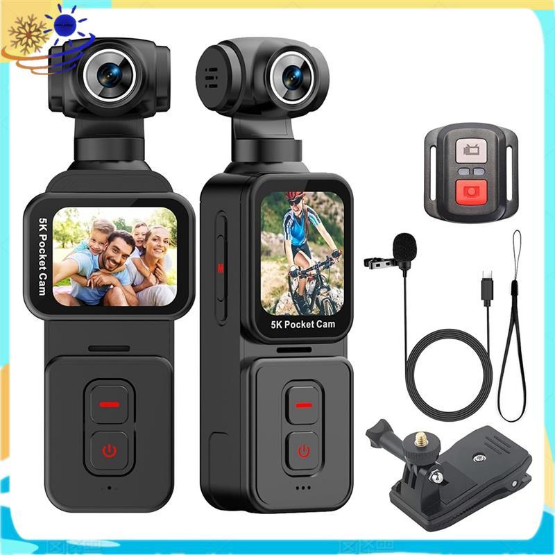 [Xenia] 5K Antion Sports Camera 5K Video Sports Camera Pocket Vlogging POV Cam Tracking กล้องมือถือแ