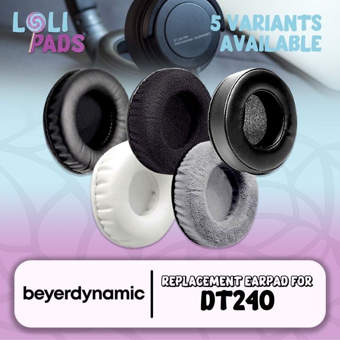 Earpad Earcup แผ่นรองหูฟัง Beyerdynamic DT240 DT 240 DT-240 แผ่นโฟม