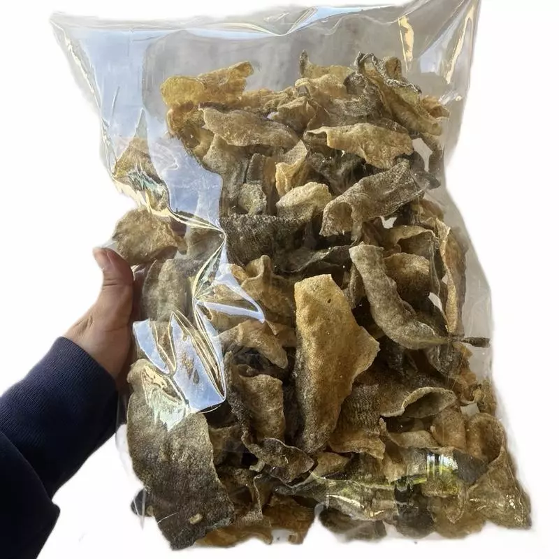 หนังปลา ทอดกรอบ รสดั้งเดิม 300 กรัม ไม่เผ็ด ของใหม่ จากโรงงานทุกวัน ไม่เหม็น ไม่เหนียว