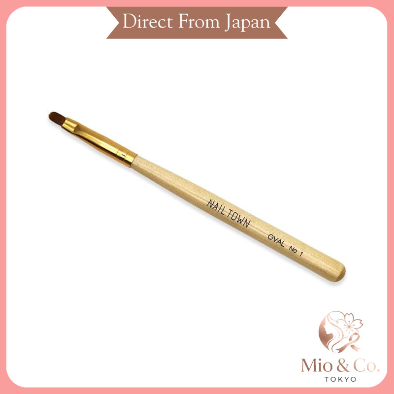 irogel Nail Tool NAILTOWN Cap-Lid Gel Brush - Single Item - Gel Brush for Resin, Manicure, Self-Nail