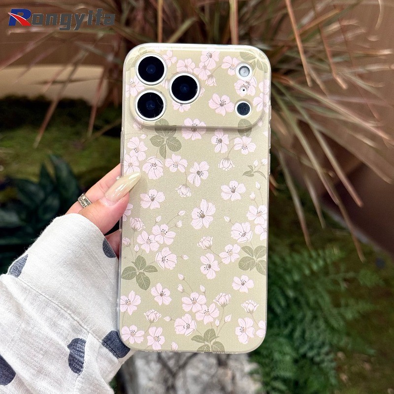การ์ตูนดอกไม้เคสโทรศัพท์สําหรับRealme 5 5i 5s 3 Q5 Q3 Q2 Pro Q5i Q3i 5G Q2i Q P3X P3 Pro P1 Neo7xฝาค