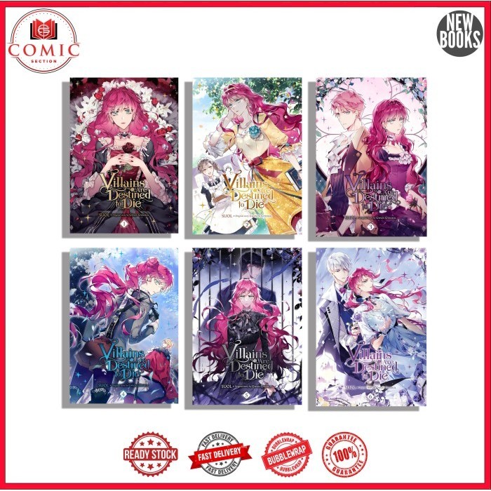 Villains Are Destined to Die Comic (ซีรีส์ 8 เล่ม)