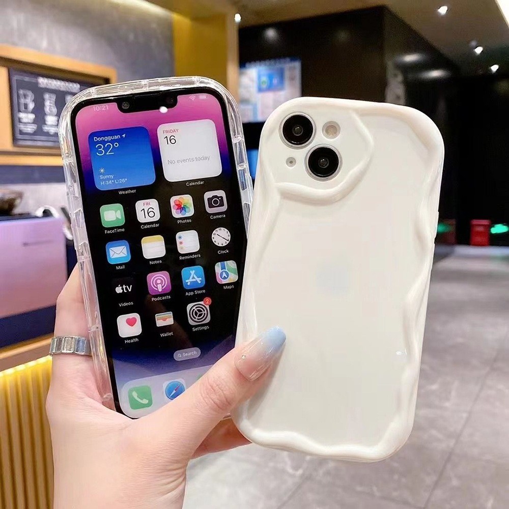 หยักครีมเคสโทรศัพท์ที่เรียบง่ายHuawei Nova 14i 13 12i 11 10 7i Y91 Y90 Y73 Y70 5T P60 Pro P50 P40 Li
