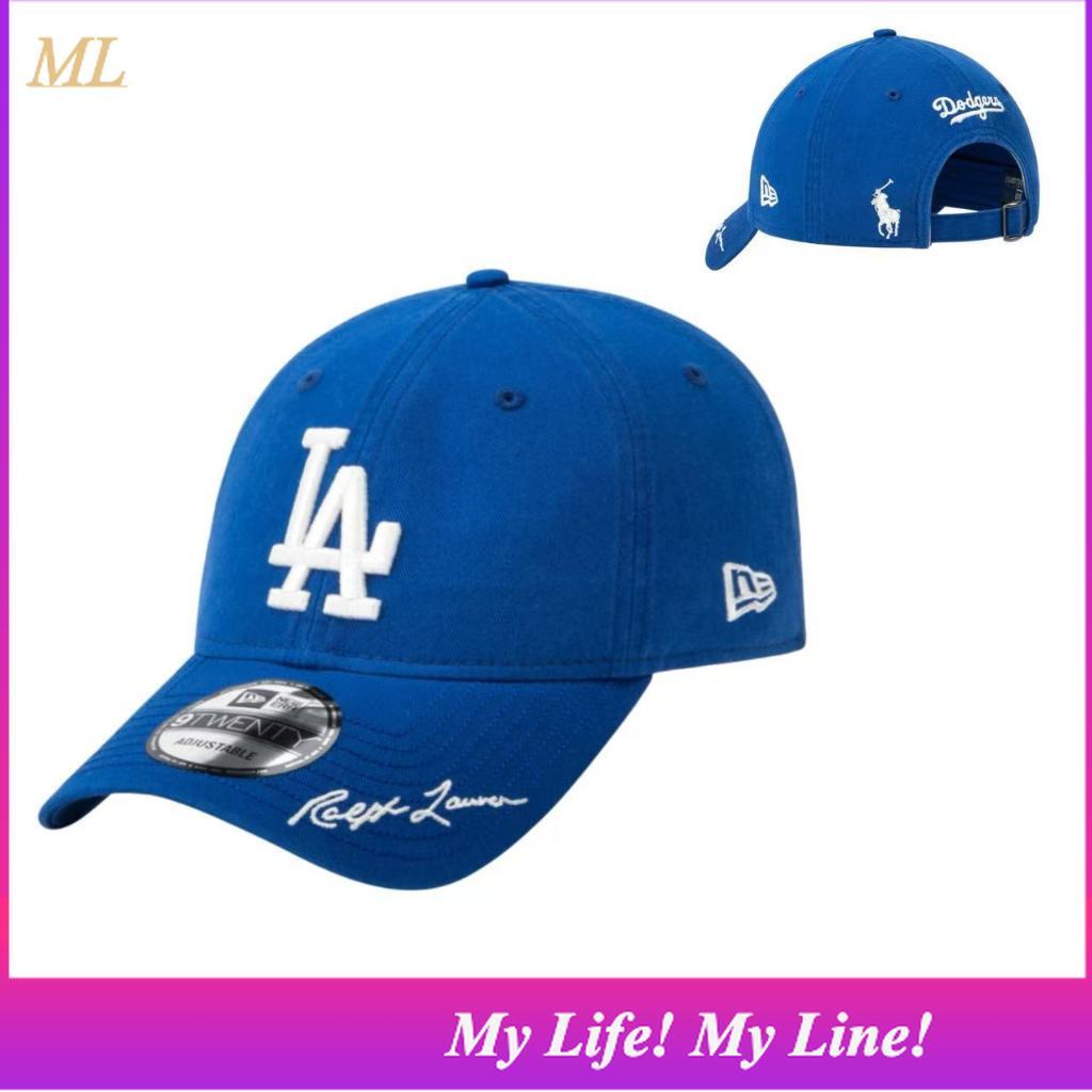 ML1 60748916 NEW ERA X RALPH LAUREN MLB Coopertown LA Dodgers Ball Cap K-FASHION