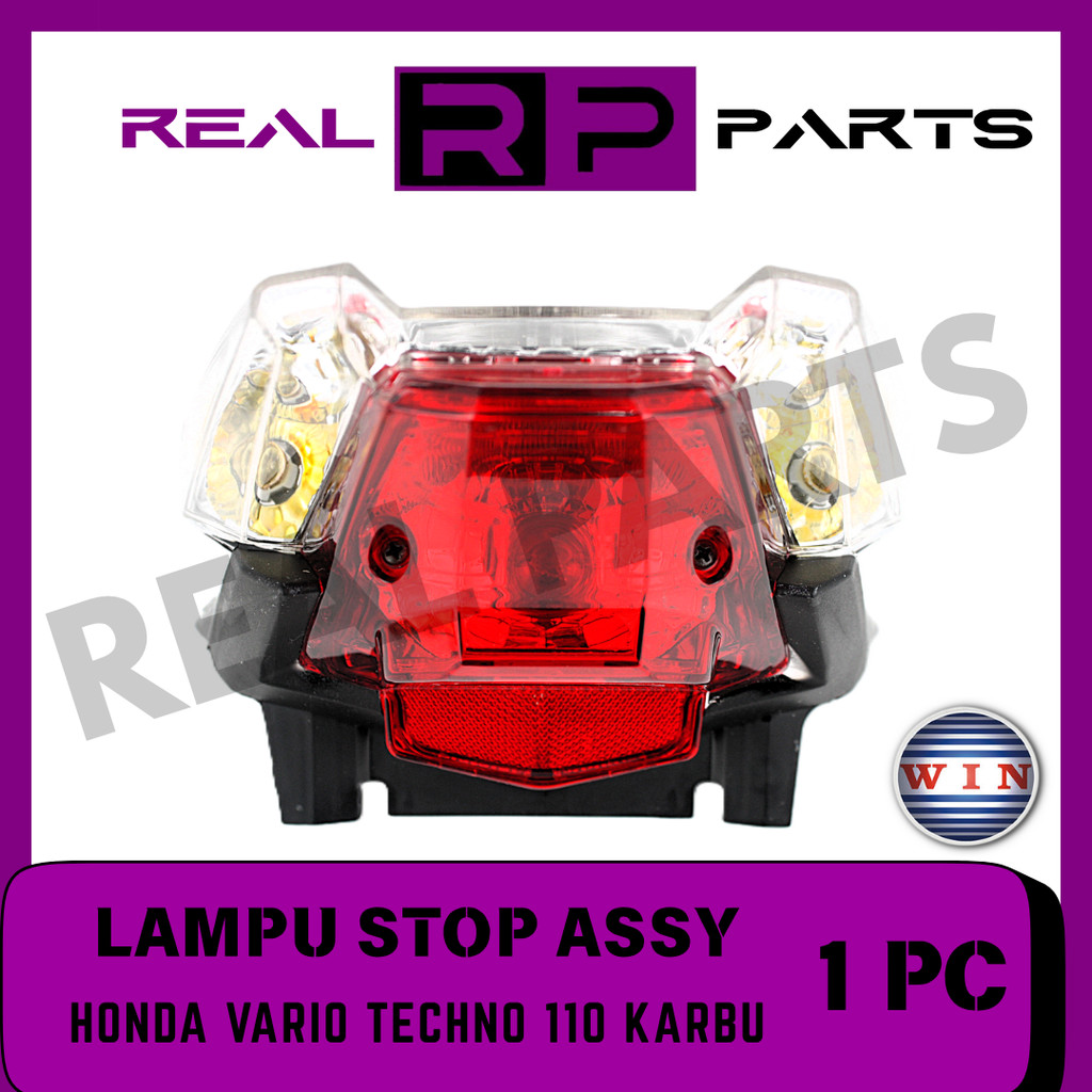 REAL-PARTS/WIN-STOP LAMP-ASSY/BACK-LIGHT/REAR/COMB/TAIL/LAMP/REAR/REM/MOTORCYCLE/2010/VARIO-NO-110-K