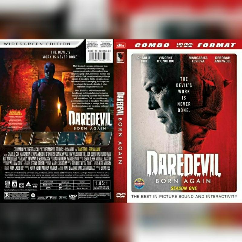 DAREDEVIL BORN AGAIN S1 (2025) ตลับฟิล์ม - ใหม่ล่าสุด