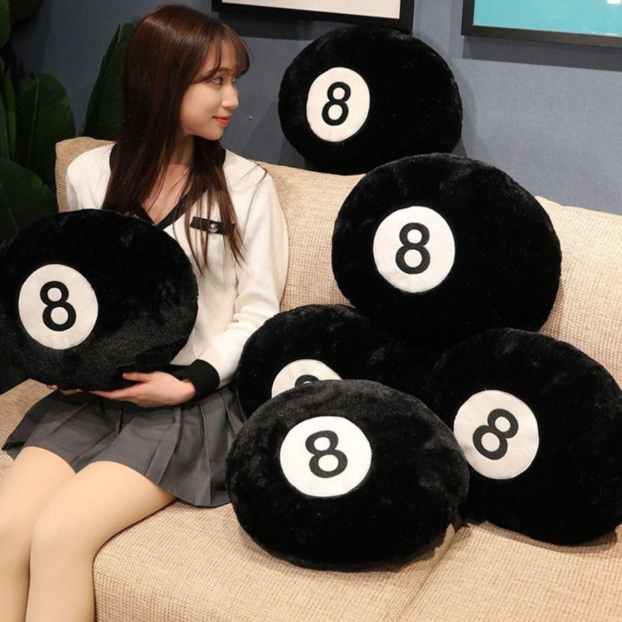 บิลเลียด 8 Ball ของเล่นตุ๊กตาของขวัญสร้างสรรค์ตุ๊กตาของเล่ รูปที่ 2
