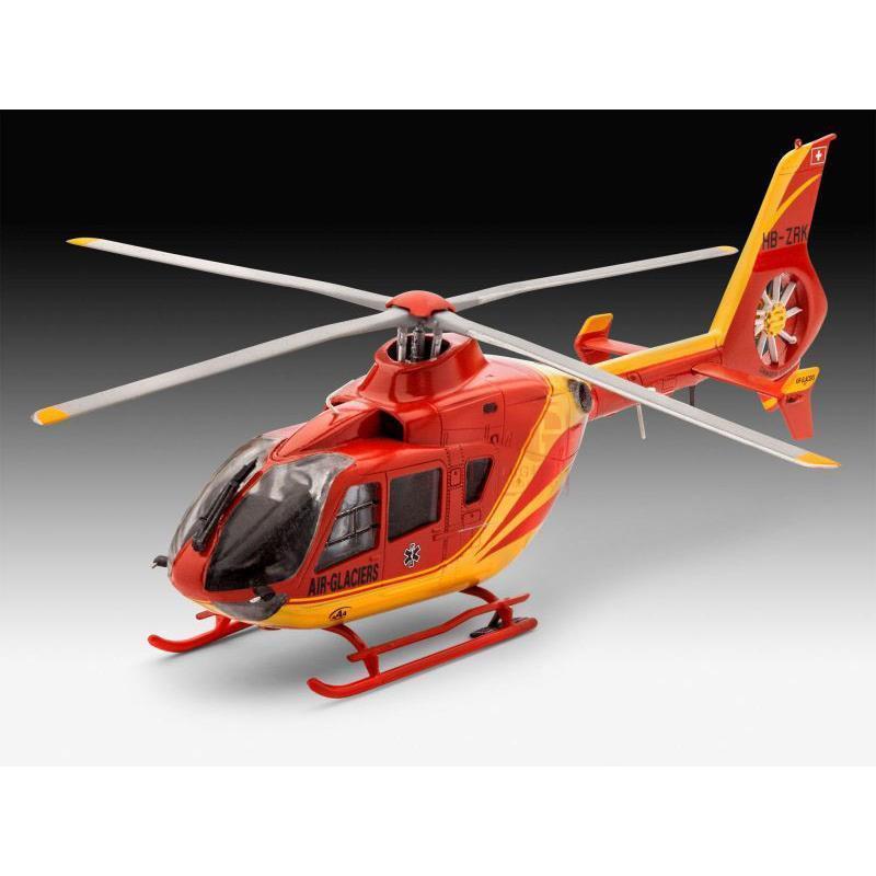 3G รุ่น Revell/Levell ประกอบเครื่องบิน 04986 EC135 Air-Glaciers Helicopter