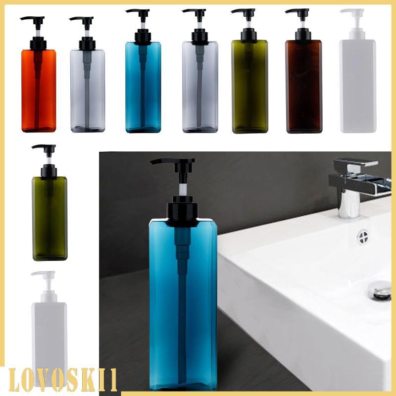 [Lovoski1] เครื่องจ่ายสบู่ขวดปั๊มรีฟิลอุปกรณ์ห้องน้ําคอนเทนเนอร์ของเหลวที่วางสบู่มือทําจาก PP ทนทานเหมาะสําหรับ Home Hotel Restroom
