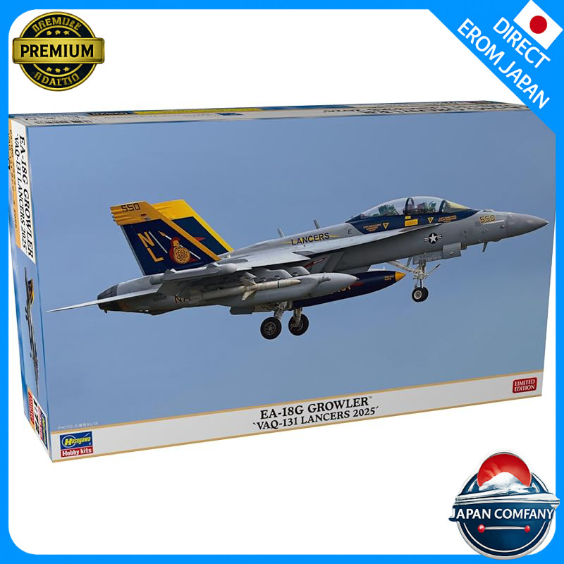 Hasegawa 1/72 USA EA-18G Growler "VAQ-131 Lancers" model kit 02528 (airplane)