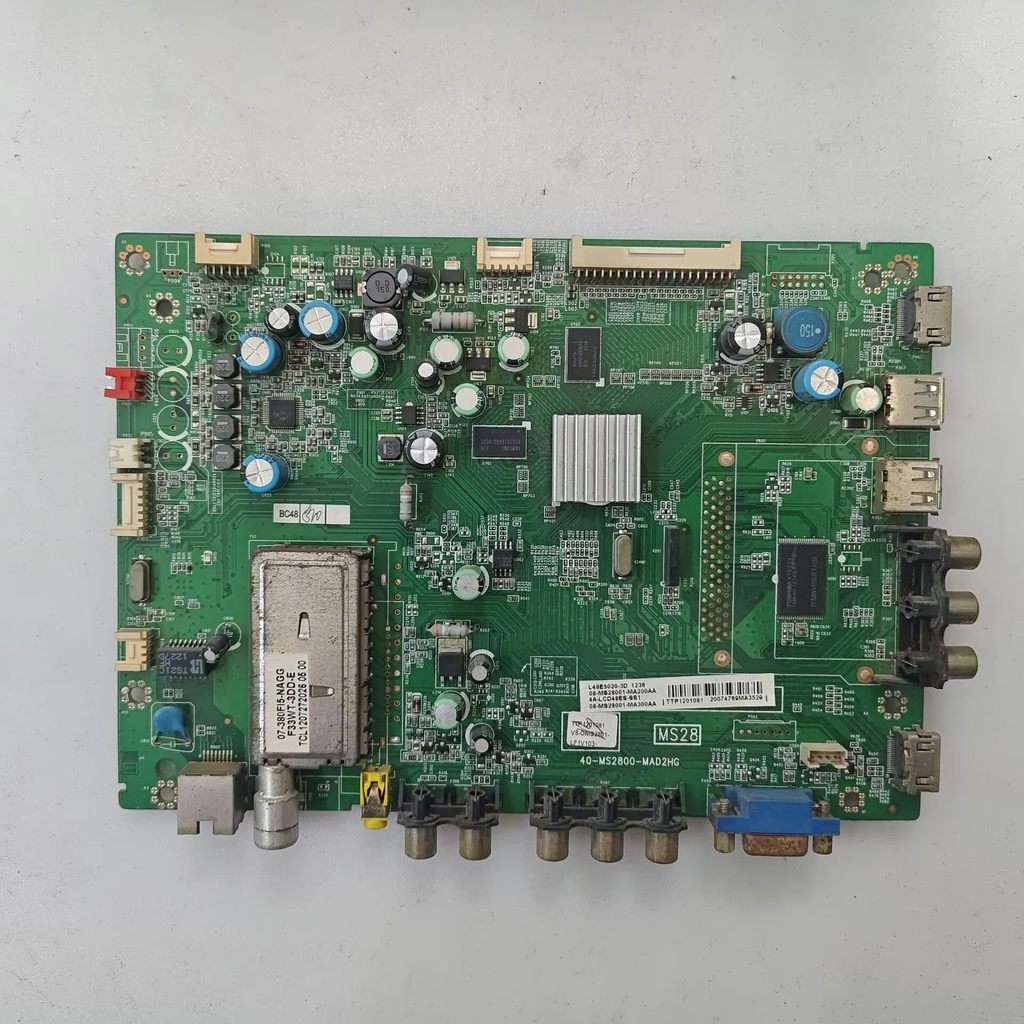Original TCL L48E5000-3D เมนบอร์ดทีวี 40-MS2800-MAD2XG พร้อมหน้าจอ LTA480HW01 *