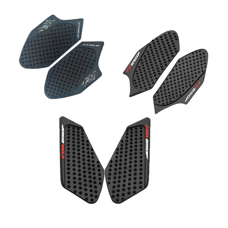เหมาะสําหรับ Honda CB650F CBR650F 14-17 ดัดแปลงการใช้ถังด้านข้างโพสต์สติกเกอร์ยาง Anti-slip สติกเกอร