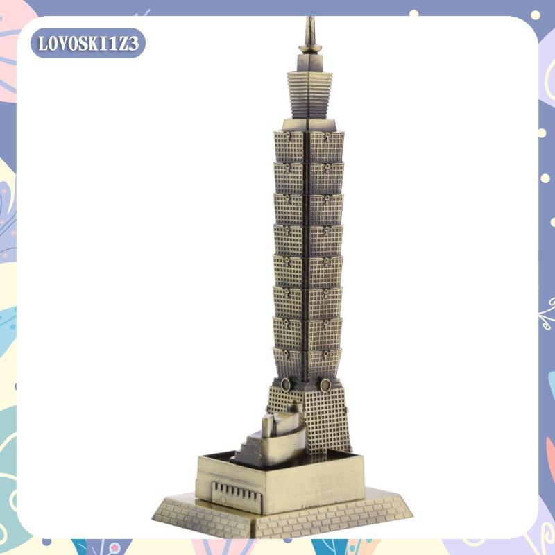 [lovoski1z3] Vintage Taipei 101 Tower Building Architecture Model of Desktop Ornament Travel ของที่ร