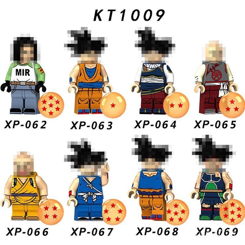 สินค้าใหม่การค้าต่างประเทศผลิตภัณฑ์ KT1009 Anime Series Building Block Minifigure ของเล่นการค้าต่างป