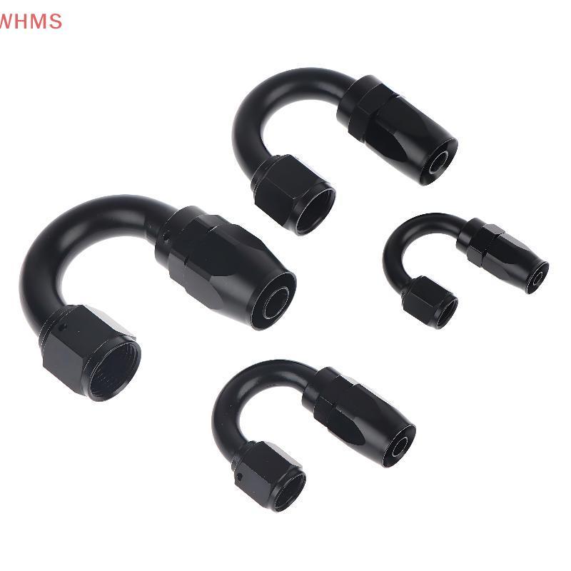 (WHMS) 180 องศา AN4 AN6 AN8 AN10 ท่อ End Fitting Leakproof อะแดปเตอร์หมุนสําหรับประสิทธิภาพสูงรถน้ํา