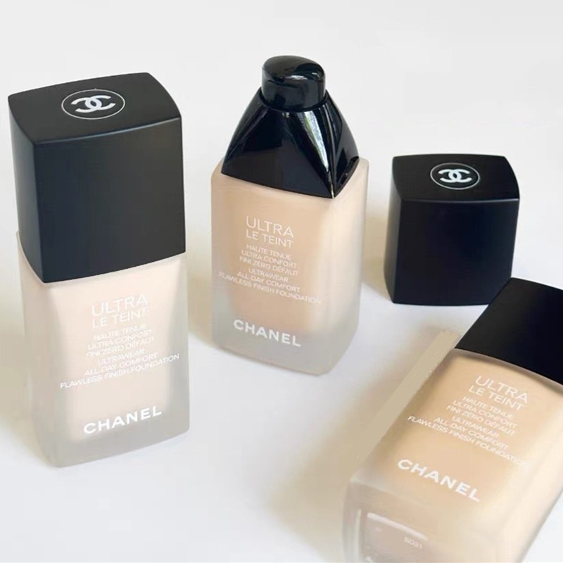 ส่งของภายใน 12 ชั่วโมง 🥤 ของแท้💯 Chanel Ultra Le Teint Ultra Wear All-Day Comfort Flawless Finish Foundation #B10 #B20