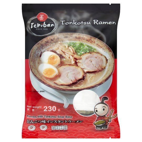 [สินค้าส่งด่วน] อิจิบัน ราเมนรสซุปกระดูกหมู 230 กรัม ICHIBAN TONKOTSU RAMEN 230 G