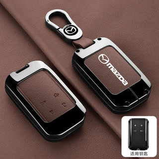 เหมาะสําหรับ 2026 Mazda 6E ฝาครอบกุญแจรถเฉพาะ 26 ประเภท cx-6e รีโมทคอนโทรล Key Shell กระเป๋าหัวเข็มขัดรถอุปกรณ์เสริม
