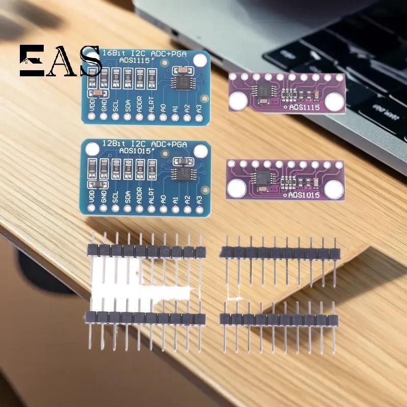 [EA] ADS1115 ADS1015 12/16 บิต I2C โมดูล Precision 4 ช่อง Development Board พร้อม Pro Gain Amplifier
