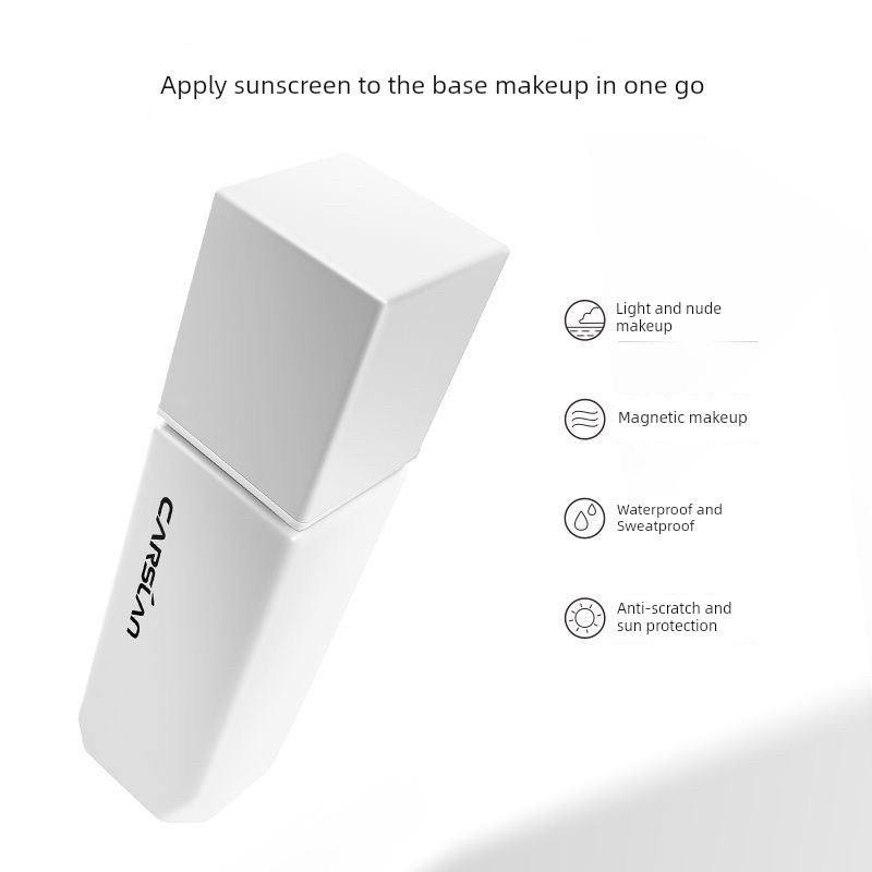รองพื้น foundation ไพรเมอร์ Cazilan White Magnetic Sunscreen Liquid Foundation Cloudy Soft Focus Sun
