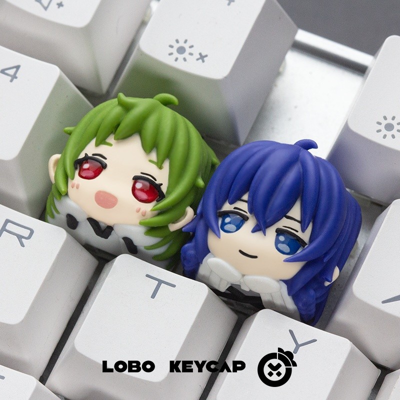 Jobless Reincarnation ที่ไม่ซ้ํากัน Keycap Alice Luoqi Xi Lufei คีย์บอร์ดแบบกลไกน่ารักการ์ตูนอะนิเมะ