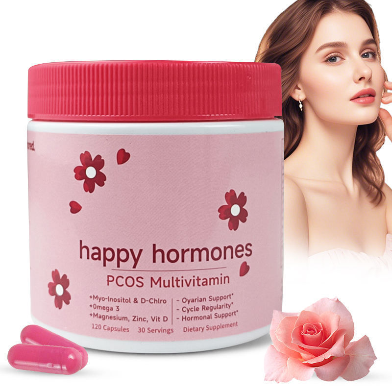 Cross-Border การค้าต่างประเทศ Happy Hormoneositol Multivitamin Capsules D-ChiroVitamin Health Care20