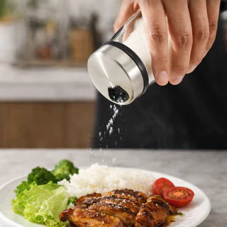 ขวดเครื่องปรุง ขวดใส่เครื่องเทศ พริกไทย เกลือ Kitchen Spice Jar