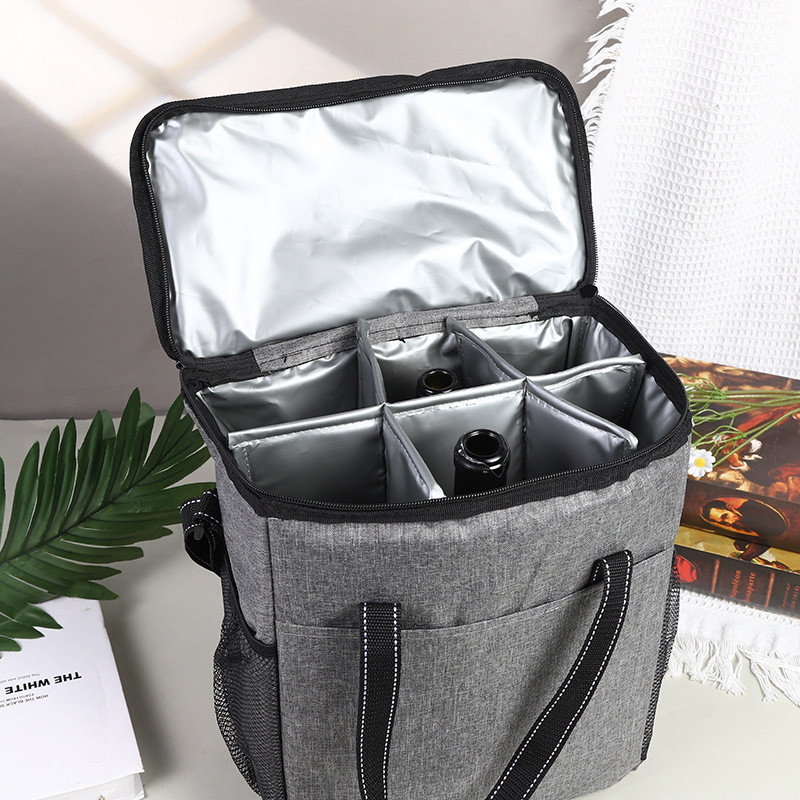 6 ขวด Red Wine Insulation pack Ice pack Ice pack Wine Ice pack Fresh-Keeping Cold Ice pack Thermosta