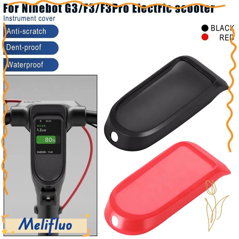 MELIFLUO ฝาครอบหน้าจอจอแสดงผลสกู๊ตเตอร์, กันน้ํากันฝุ่นแดชบอร์ดซิลิโคนป้องกันรอยขีดข่วนสําหรับ Segwa