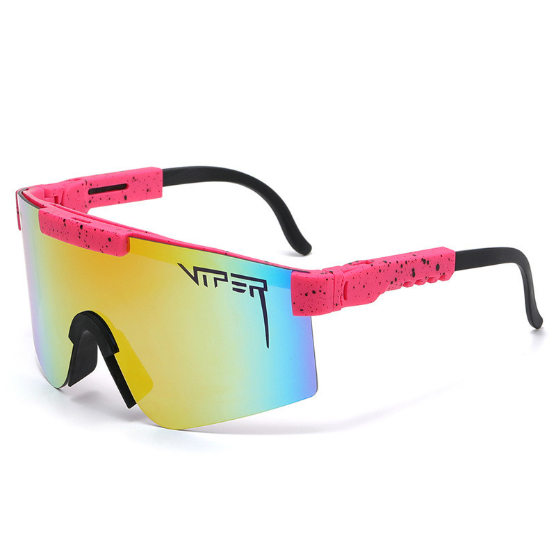 แว่นกันแดด Pit Viper สไตล์สกี สำหรับขี่จักรยานและขับรถ ป้องกันรังสี UV400