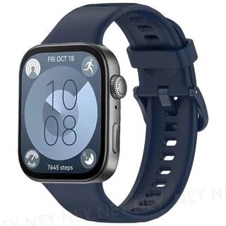 สายซิลิโคนสําหรับ Huawei Watch Fit 5/Fit4 Pro ทอกีฬาสายรัดข้อมือ Correa Huawei นาฬิกา Fit 3 สร้อยข้อมือ