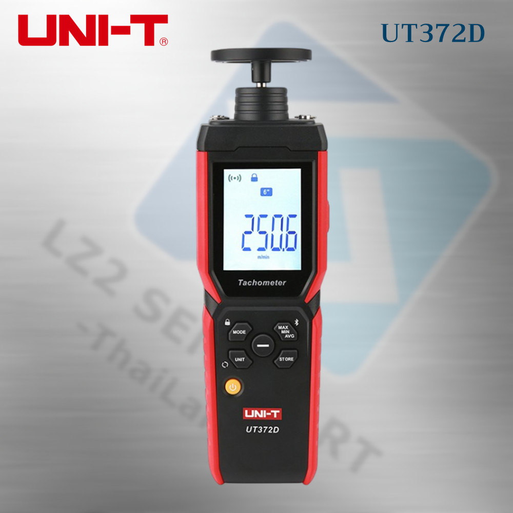 UNI-T UT372D เครื่องวัดความเร็ว 2-in-1 เครื่องวัดรอบ มอเตอร์ 2 in 1 แบบสัมผัส และ เลเซอร์