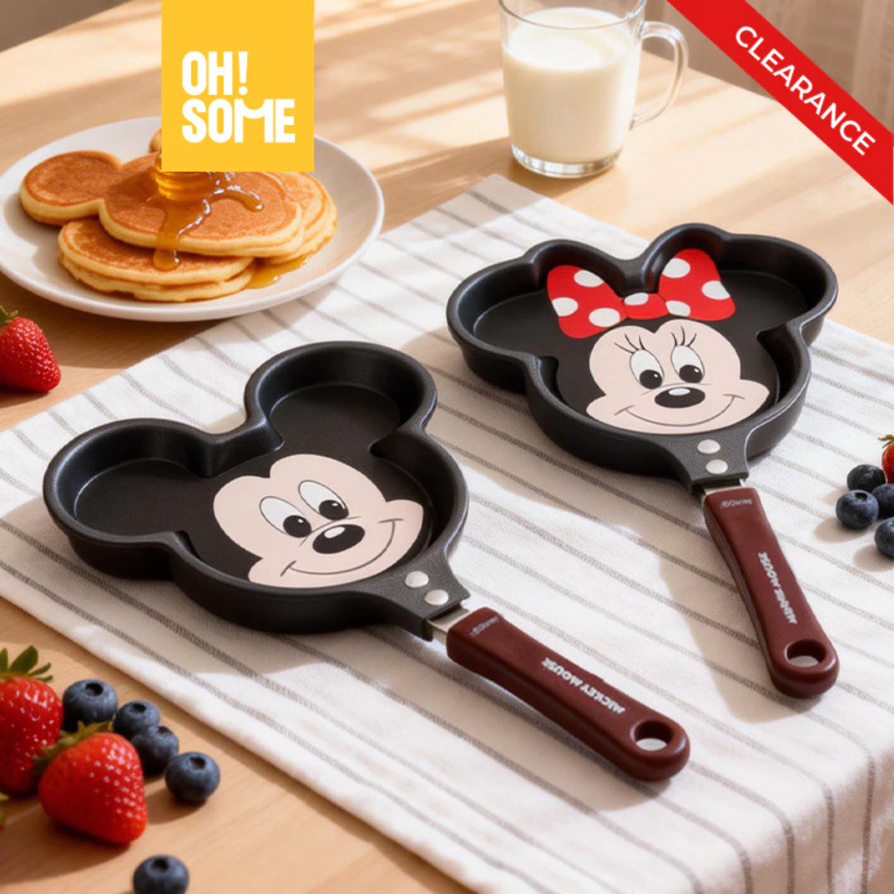 OHSOME x Disney กระทะลายมิกกี้และมินนี่เมาส์ Mickey & Minnie Mouse Frying Pan - รูปที่ 1
