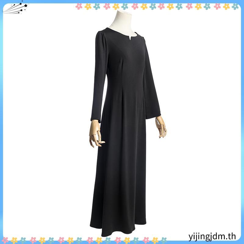 Anime Chainsaw Man Makima Cosplay Costume Women Girl Black Dress Uniform Wig Fancy Dress Party