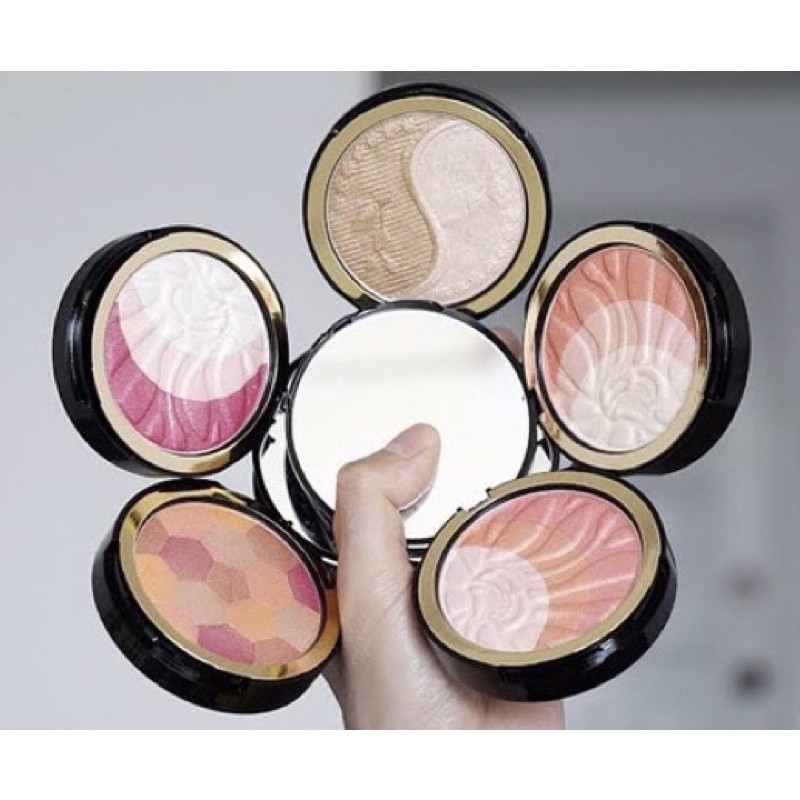 MERREZCA MINERAL PEARLS BLUSH พร้อมแปรง