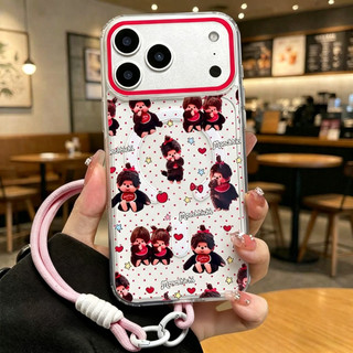 💛💙เข้ากันได้สำหรับ เคสไอโฟน iPhone 17promax 16pro 15PROmax 14plus 12 13pro 11 XR-CLYCK6A