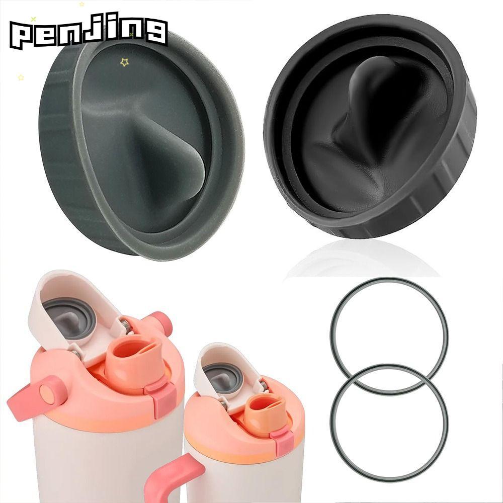 PENJING ซิลิโคนซีลฝาขวดปาก, 30 ออนซ์ 40 ออนซ์ BPA-ฟรีเปลี่ยน Stopper สําหรับ Owala Freesip, อุปกรณ์เสริมขวดน้ําสําหรับ Owala Freesip