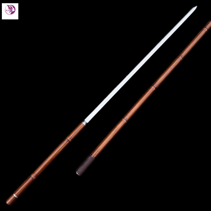ใช้ได้กับดาบ [Fine Willow Two-Handed Sword] รุ่นเชื่อมต่อกลับด้านขนาด 2.3 เมตร ทำจากเหล็กแมงกานีส ผ่านการชุบแข็ง