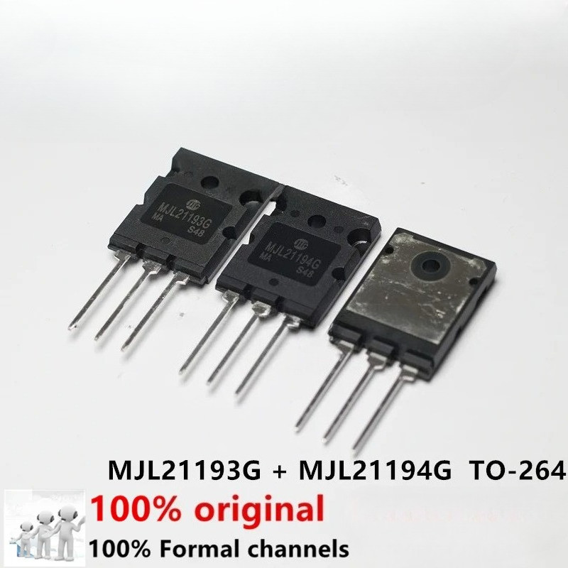 5 คู่ 100% ใหม่ Original MJL21193G MJL21194G MJL21193 MJL21194 TO-264 High Power Tube Audio Matched