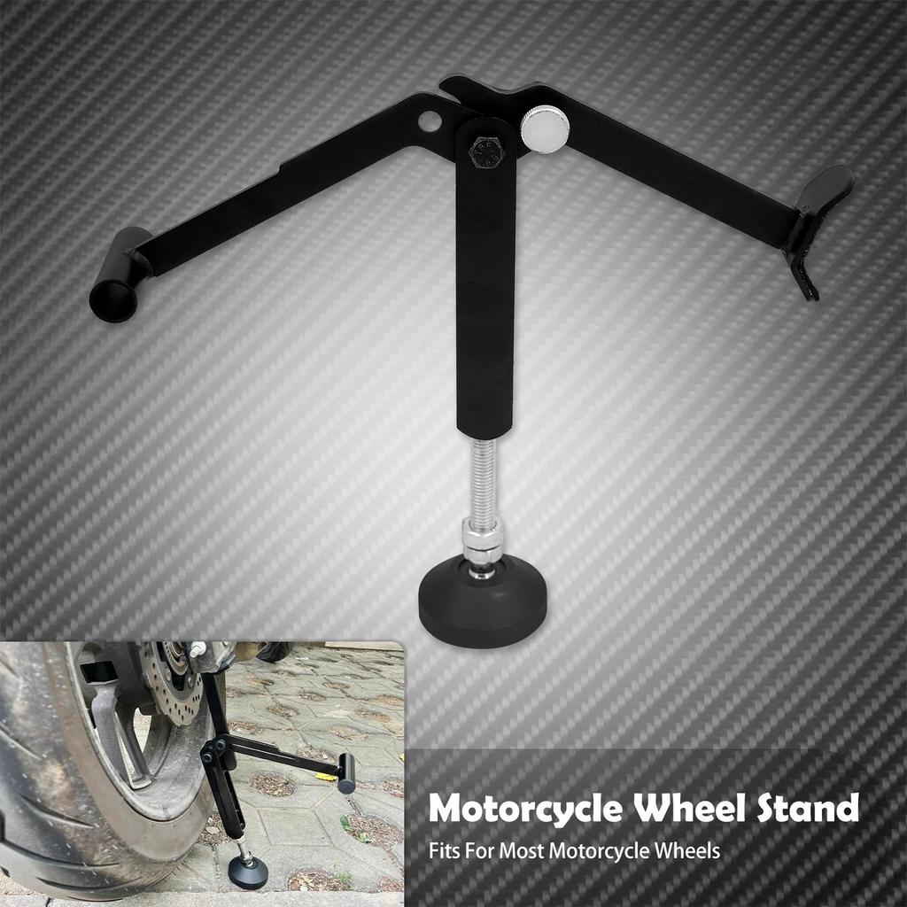 RE Motorcycle Labor Saving Wheel Stand Kickstand Universal Wheel Lifter Side Support Stand Swingarm 