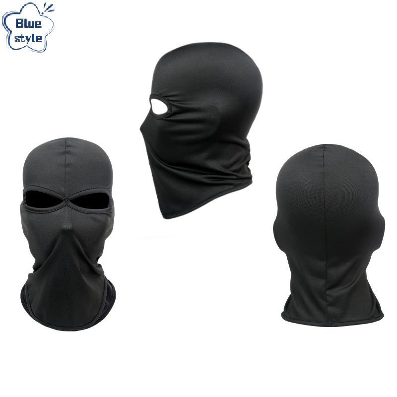 Bluestyle 2 หลุม Balaclava รถจักรยานยนต์ Face Mask Moto หมวกกันน็อกสกี Ne Full Face Mask Windproof F