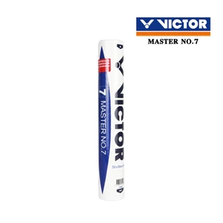 VICTOR ลูกแบดมินตัน รุ่น MASTER NO.7 ( 1 หลอด 12 ลูก ) ลิขสิทธิ์แท้จาก VICTOR SPORT THAILAND