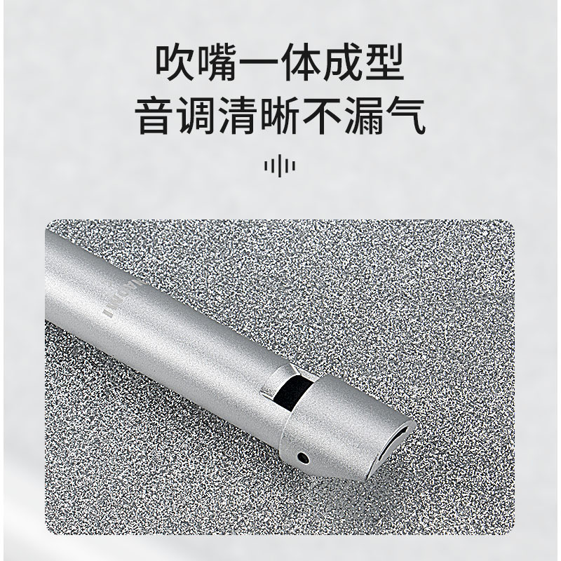 D DBAO All-Metal Irish Whistle Student Beginner Introductory Six-Hole Recorder C Key D Key Whistle P