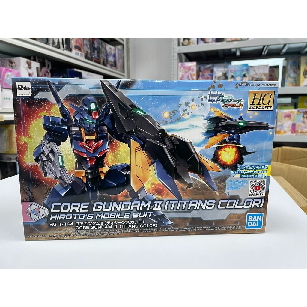 [สต๊อกพร้อม หากคุณมีคําถามใด ๆ ติดต่อ] เวอร์ชั่นญี่ปุ่น Bandai HGBDR+HG Creator+Core Gundam II+Core 