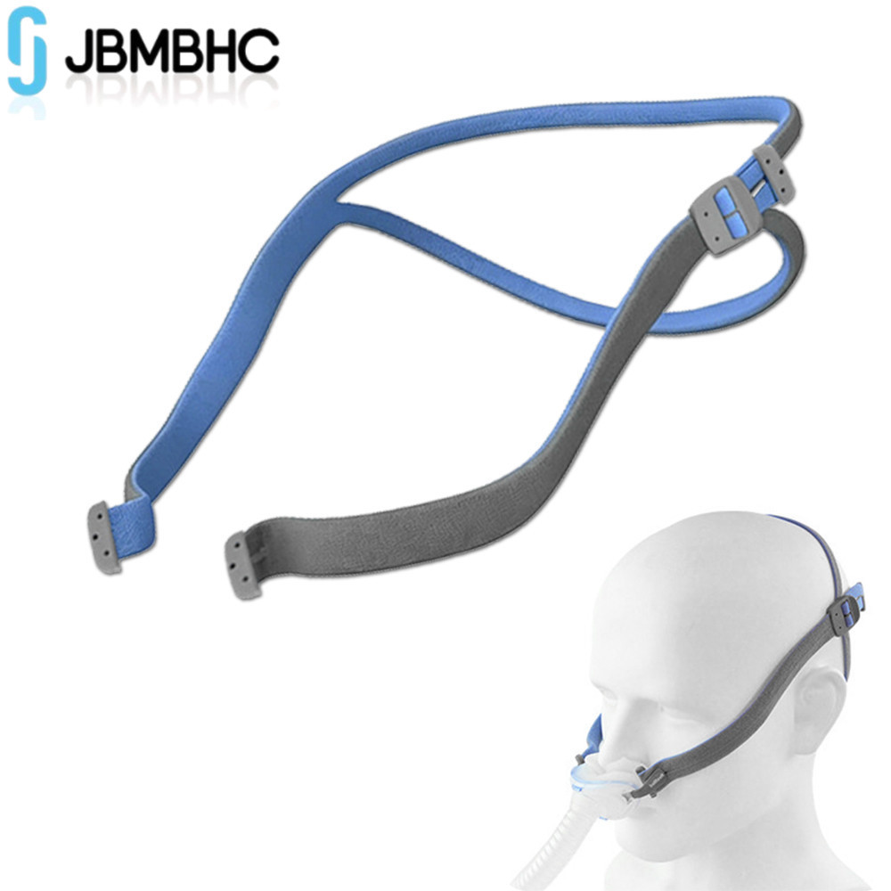 JBMBHC Airfit P10 สายรัดหมวก, หมวกเปลี่ยนรุ่นใหม่ล่าสุดเข้ากันได้กับ Airfit P10 & Airfit N30 CPAP อุปกรณ์ Quick-fit Design วัสดุยืดหยุ่นนุ่ม 1-Pack