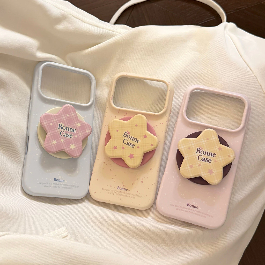 [Sheren] เคสโทรศัพท์ลายสก๊อตดาวสีสันสดใสเหมาะสําหรับ i17 16 15 14 13 12 11 pro max เคสไอโฟน thumbnail 3