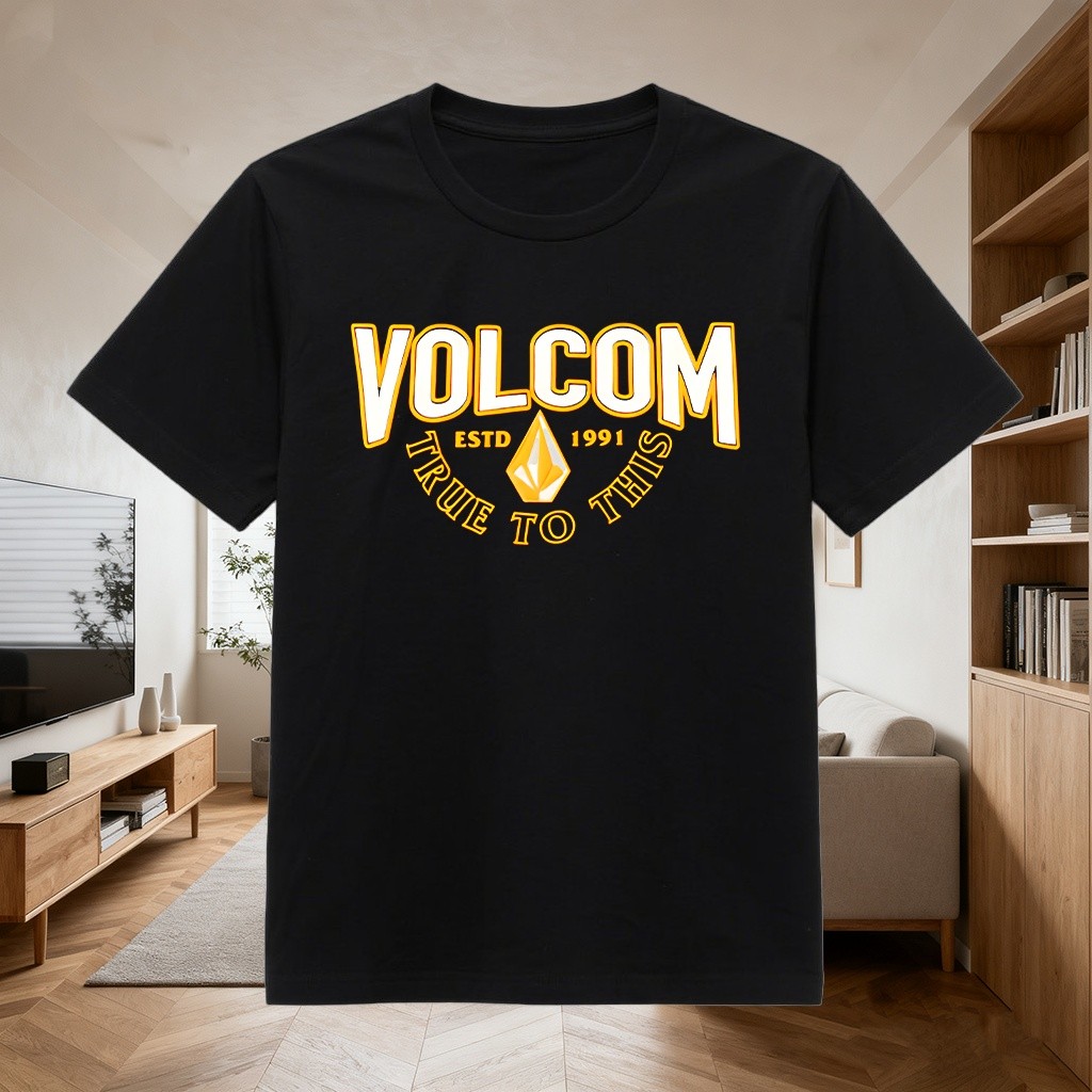 เสื้อยืด Volcom Distro 24s Cotton Million Loose