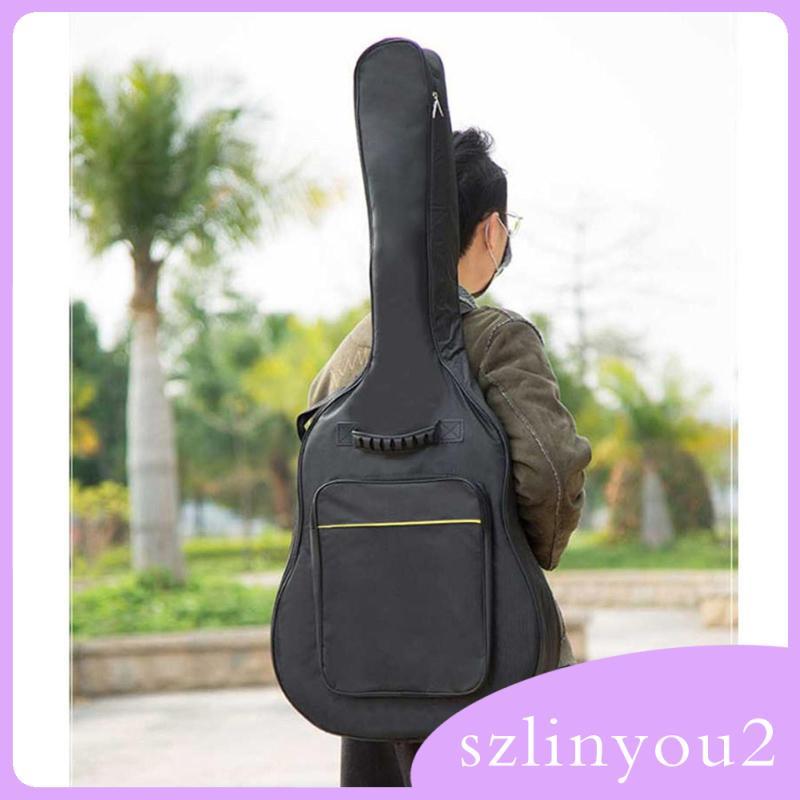 [szlinyou2] กีต้าร์โปร่ง 36 นิ้ว Gig Bag Padding ผ้า Oxford หนากันน้ํา