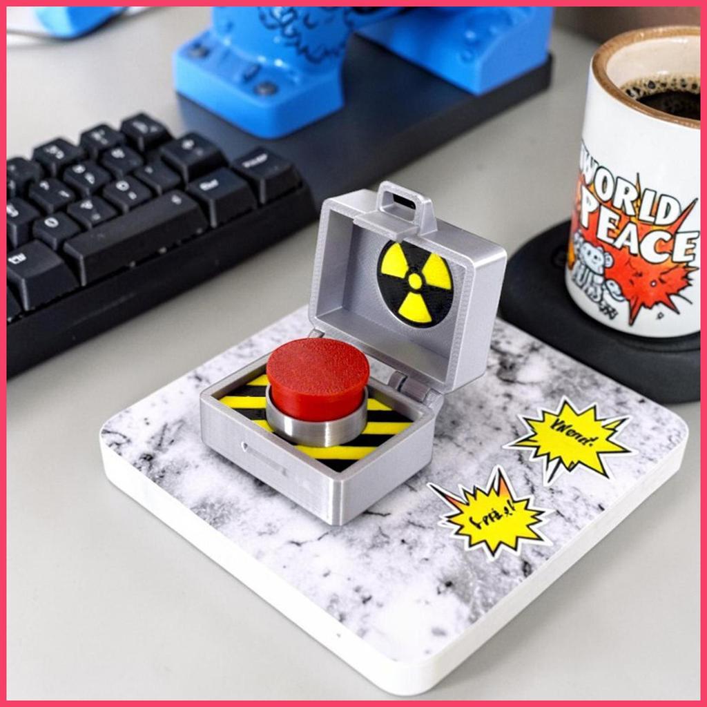 Fidget Clicker ปุ่มบรรเทาอุปกรณ์เสริมโต๊ะ Fidget Clicker สําหรับผู้ใหญ่สําหรับโฮมออฟฟิศรถเครื่องบิน 